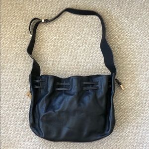 Halston Large Handbag Scrunch over the shoulder.
